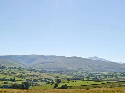 a view of the rolling hills of the derwent valley at Ellarbeck Cottage in Caldbeck