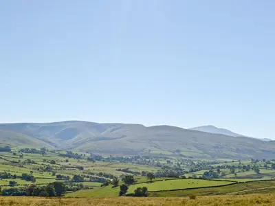 a view of the rolling hills of the derwent valley at Hollow Creek Cottage - 28012 in Rockcliffe