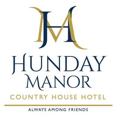 a logo for the hamley manor country house hotel at Hunday Manor Country House Hotel in Workington