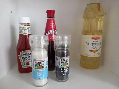 a refrigerator filled with different types of condiments at Ennerdale Edge - 4 Bedrooms - Sleeps 8 in Cleator Moor