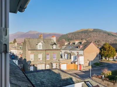 a view of a town with mountains in the background at 3 Bed in Keswick oc-sz545 in Keswick