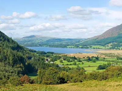 a view of a lake in the hills at 3 Bed in Keswick oc-90266 in Applethwaite