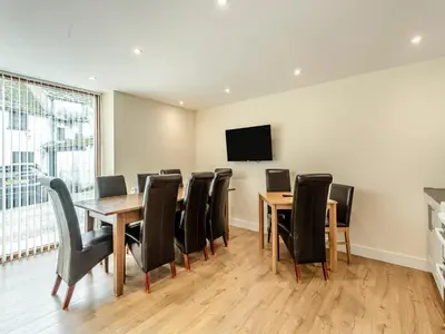 a conference room with a table and chairs at Herdwick House - Uk42805 in Mungrisdale