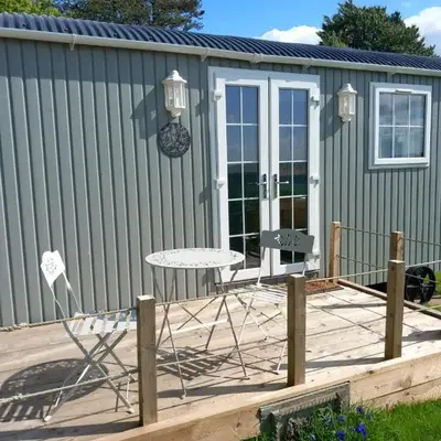 The Mad Hatter's Shepherd's Hut