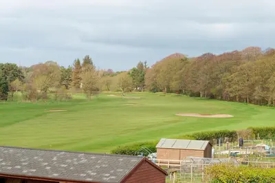 a view of a golf course with a green at Brig o Doon 2 in Ayr