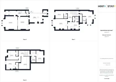 a floor plan of a house with at Host & Stay - Chatsworth Townhouse I in Carlisle