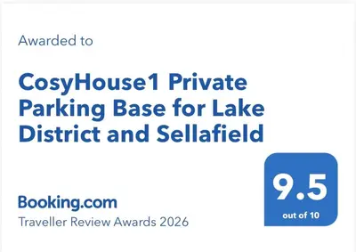 a screenshot of house private parking base for lake district and sellledged at CosyHouse1 Private Parking Base for Lake District and Sellafield in Cleator