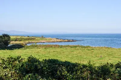 an island in the middle of the ocean at Rowan in Whithorn