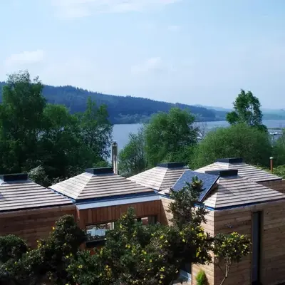 Red Kite Eco Bothy - with Hot Tub