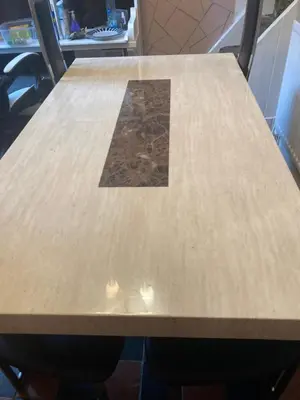 a table with a letter k on top of it at 2 Bedroom & 2Bathrooms in Lancaster in Moffat