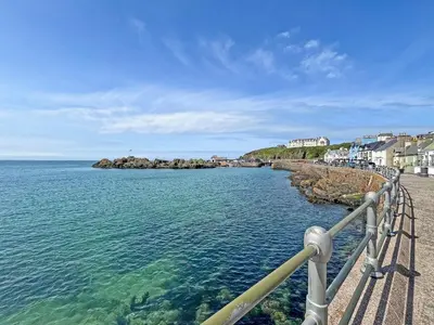 a view of the ocean from a pier at Douglas - Uk49286 in Stranraer
