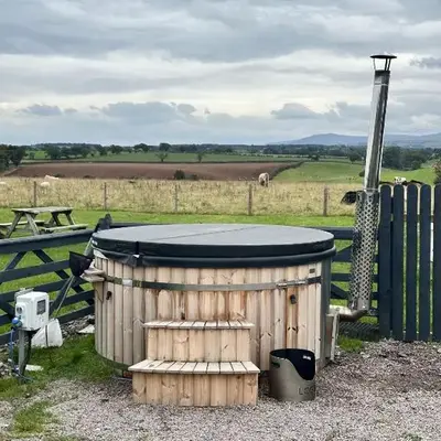 Unit 0 - Fully Serviced All Weather Pitch with Hot Tub
