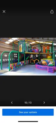 a video of a play room with a playground at 20 Chestnut Grove in Stranraer