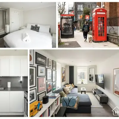 1 Bed Flat in Shoreditch near Station by Hostroo