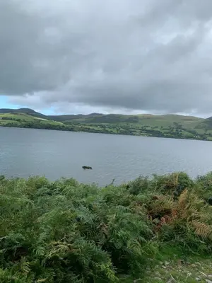 a view of a large body of water at Rose Cottage in Wigton
