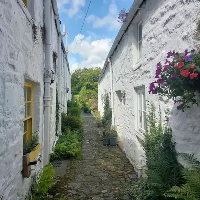 Blue Door - Kirkcudbright