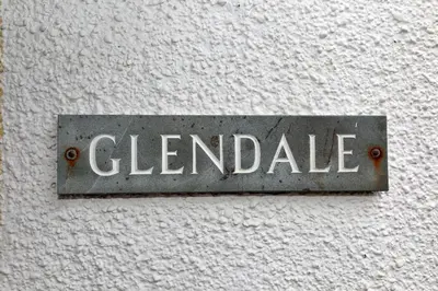 a metal sign that reads cleraldale on a wall at Finest Retreats - Glendale in Skinburness